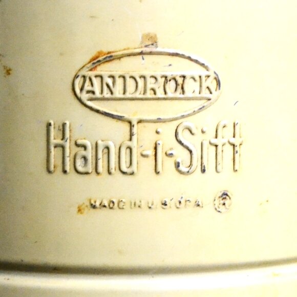 Vintage Mid-Century Androck Sifter Floral Design Mid Century Farmhouse Decor - Picture 6 of 8